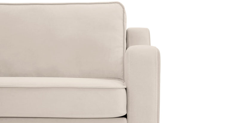 Klem Slim 303 x 303 Köşe Ahşap Ayak - Kadife