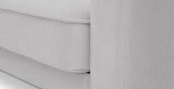 Klem Gri İkili ve Hardal Loveseat Koltuk Takımı - Kadife