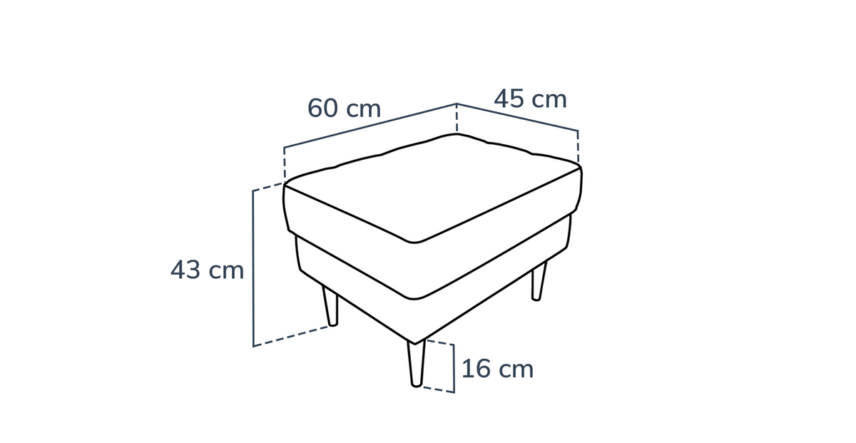 Klem Slim Kemik Köşe ve Puf Small Koltuk Takımı - Fitilli Kadife