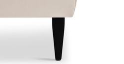 Klem Bench Ahşap Ayak - Kadife