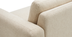 Carle 339 x 210 Köşe Sağ Kollu ve Puf - Kadife