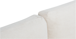 Carle Kemik L Köşe Koltuk Takımı - Fitilli Kadife