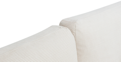 Carle Kemik L Köşe Koltuk Takımı - Fitilli Kadife