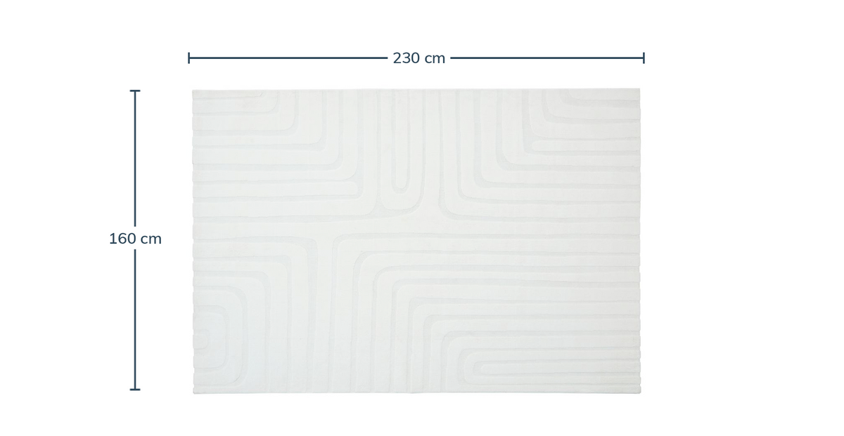 Trey Yumuşak Halı - 160 x 230