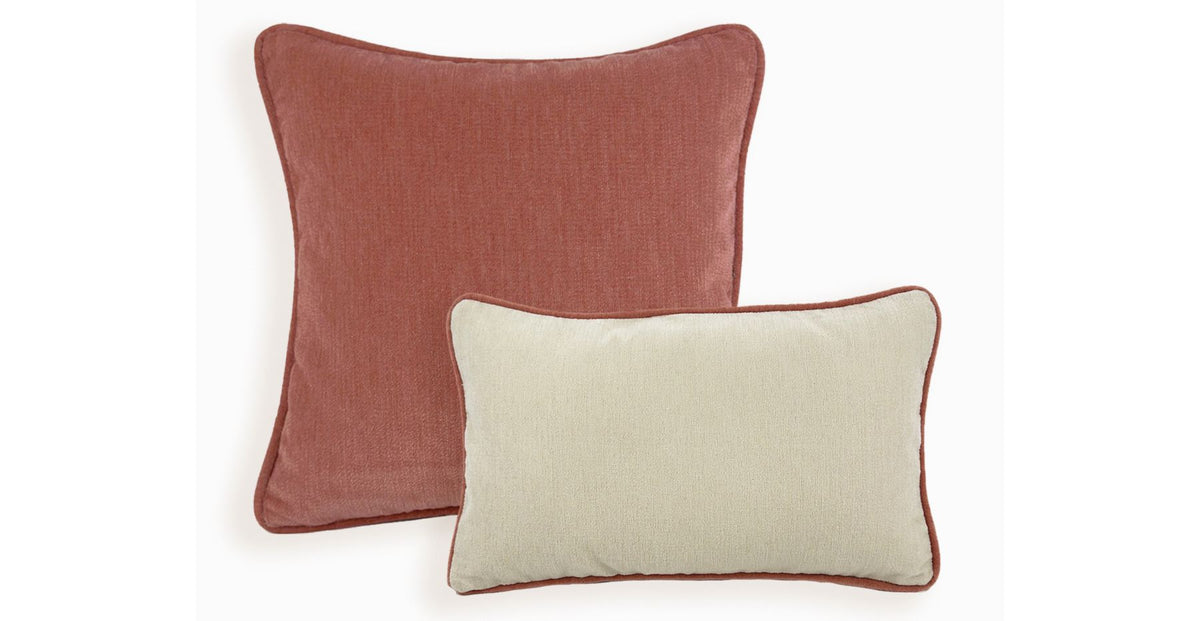 Pembe Base 2Li Takım Kırlent