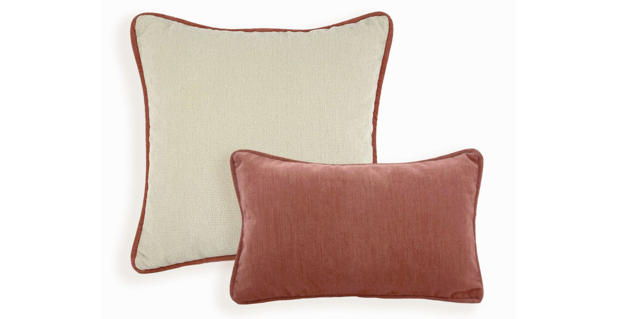 Pembe Base 2Li Takım Kırlent