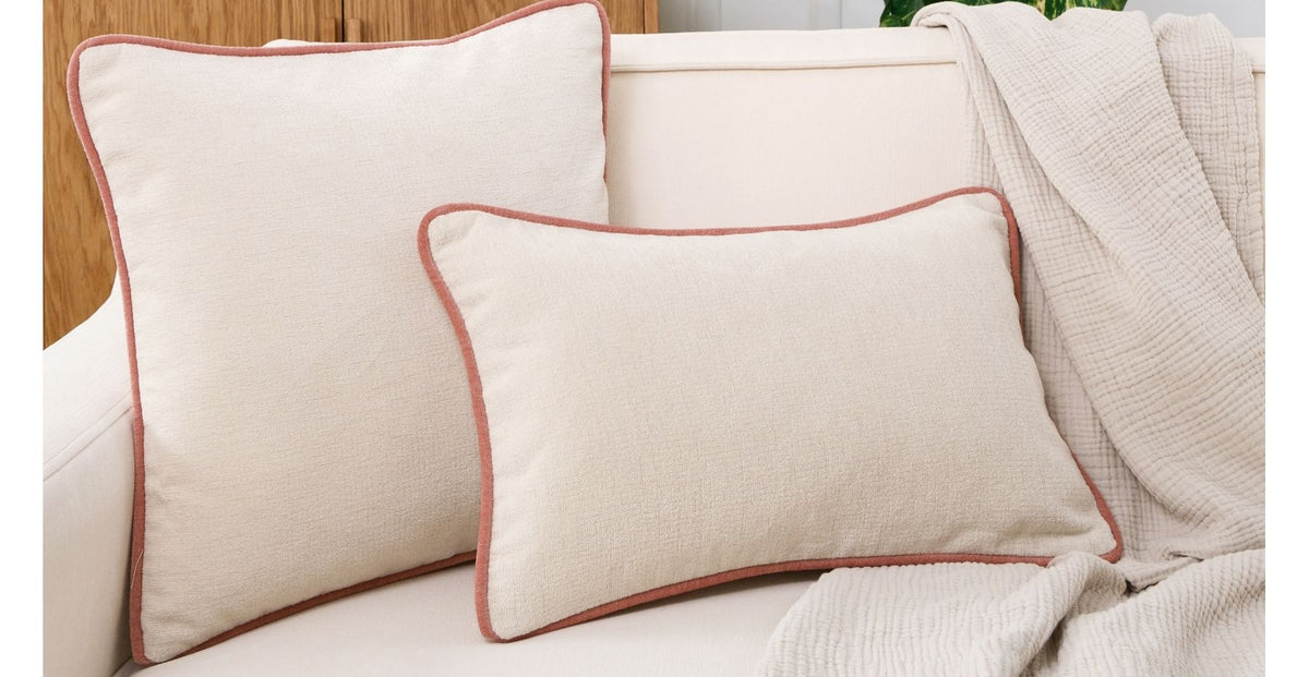 Pembe Base 2Li Takım Kırlent