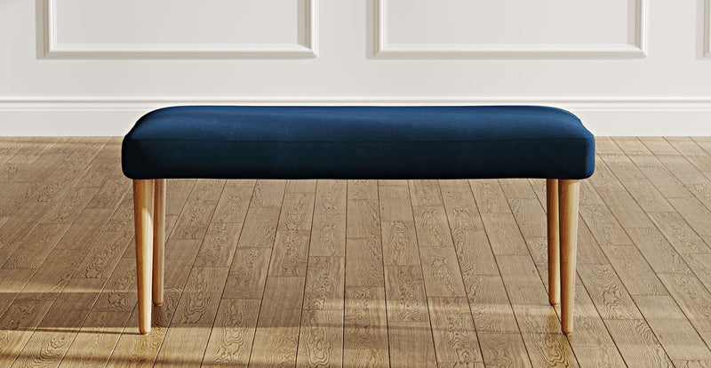 Lyno 77x140 Açılır Yemek Masası Takımı (Roa Bench & 4 Venn Sandalye) - Kadife