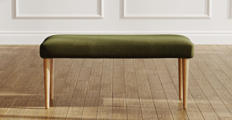 Lyno 77x140 Açılır Yemek Masası Takımı (Roa Bench & 4 Venn Sandalye) - Kadife