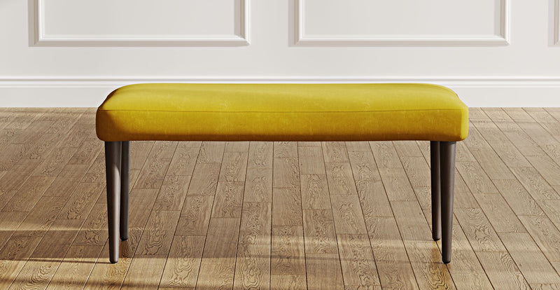 Lyno 77x140 Açılır Yemek Masası Takımı (Roa Bench & 4 Venn Sandalye) - Kadife