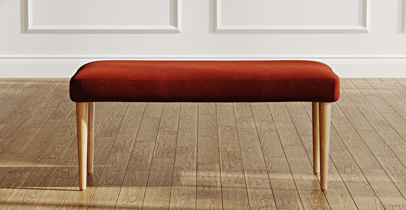 Lyno 77x140 Açılır Yemek Masası Takımı (Roa Bench & 4 Venn Sandalye) - Kadife