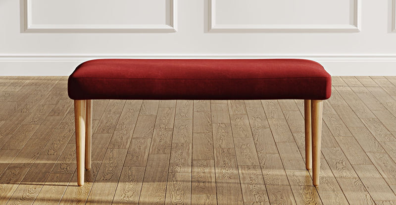 Lyno 77x140 Açılır Yemek Masası Takımı (Roa Bench & 4 Venn Sandalye) - Kadife