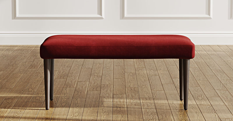 Lyno 77x140 Açılır Yemek Masası Takımı (Roa Bench & 4 Venn Sandalye) - Kadife