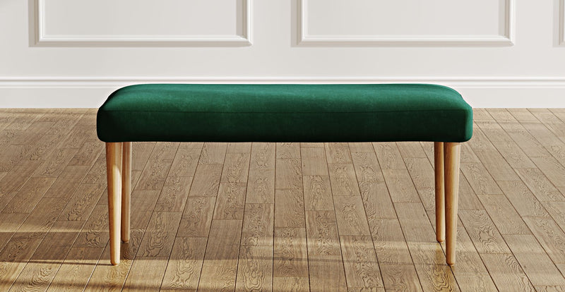 Lyno 77x140 Açılır Yemek Masası Takımı (Roa Bench & 4 Venn Sandalye) - Kadife