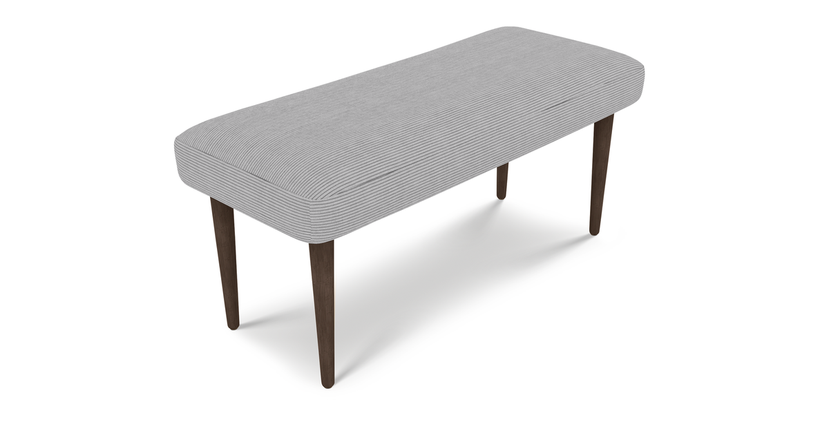 Lyno 97x160 Cm Açılır Yemek Masası Takımı (Bench&4Lü Roa) - Fitilli Kadife