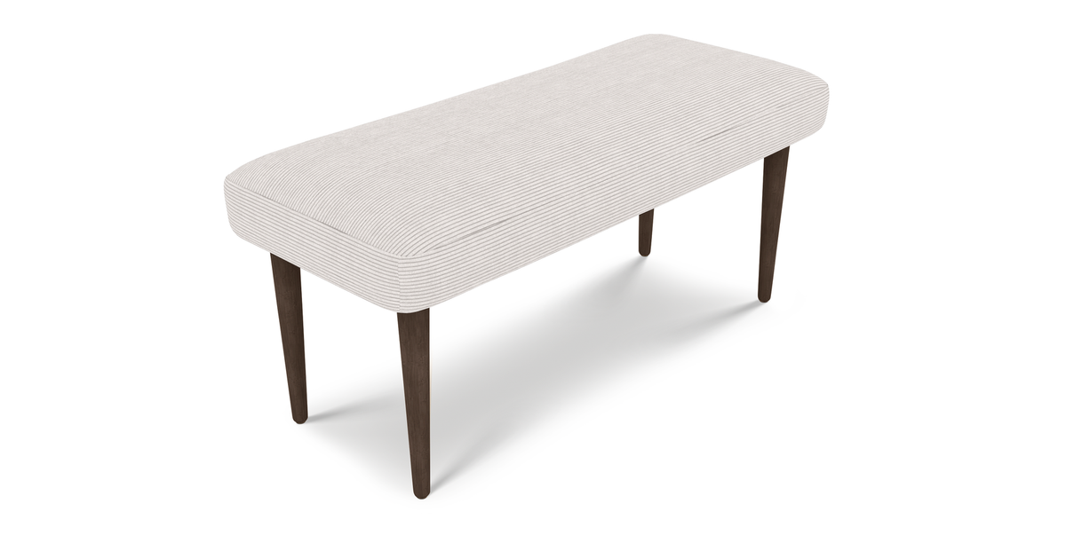 Lyno 97x160 Cm Açılır Yemek Masası Takımı (Bench&4Lü Roa) - Fitilli Kadife