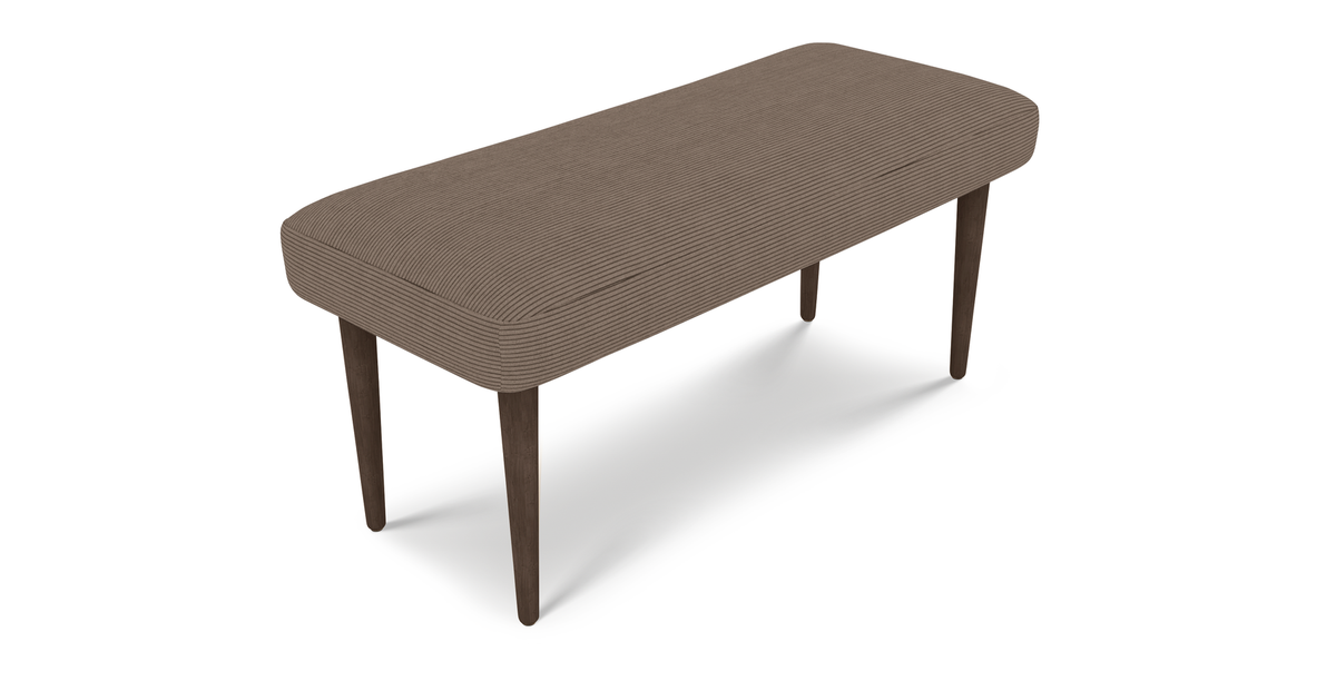 Lyno 97x160 Cm Açılır Yemek Masası Takımı (Bench&4Lü Roa) - Fitilli Kadife