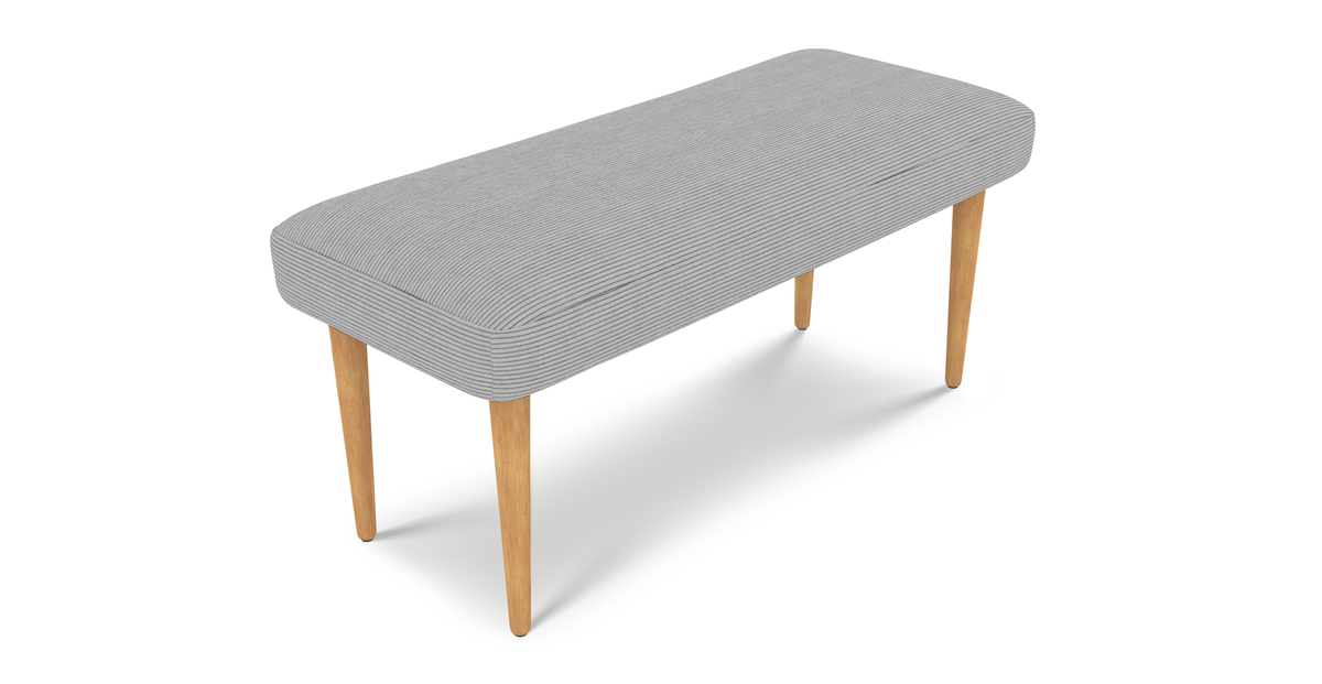 Lyno 97x160 Cm Açılır Yemek Masası Takımı (Bench&4Lü Roa) - Fitilli Kadife