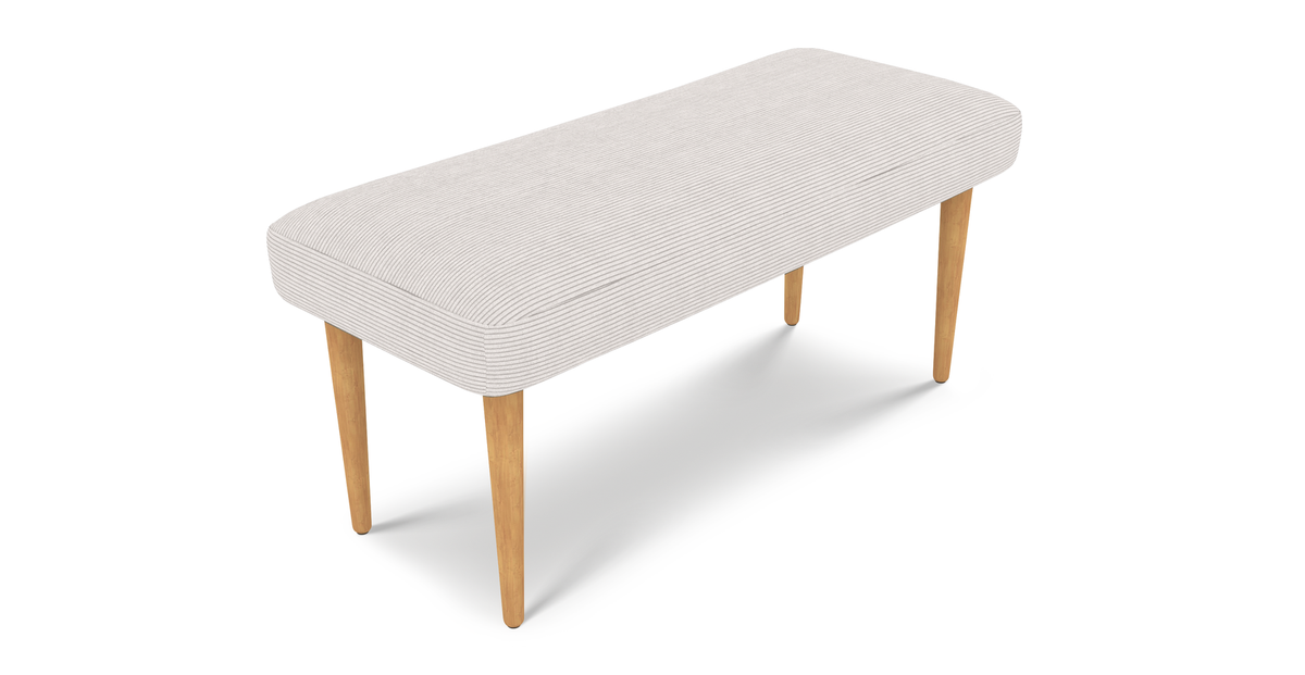 Lyno 97x160 Cm Açılır Yemek Masası Takımı (Bench&4Lü Roa) - Fitilli Kadife