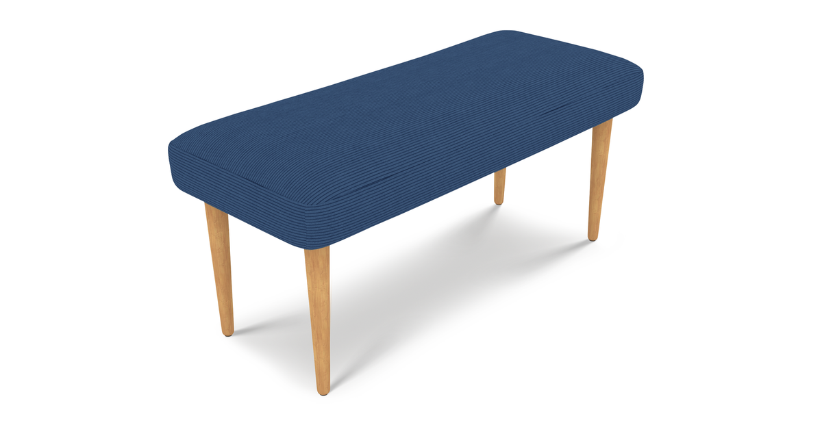 Lyno 97x160 Cm Açılır Yemek Masası Takımı (Bench&4Lü Roa) - Fitilli Kadife