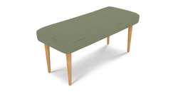 Lyno 97x160 Cm Açılır Yemek Masası Takımı (Bench&4Lü Roa) - Fitilli Kadife