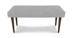 Lyno 97x160 Cm Açılır Yemek Masası Takımı (Bench&4Lü Roa) - Fitilli Kadife