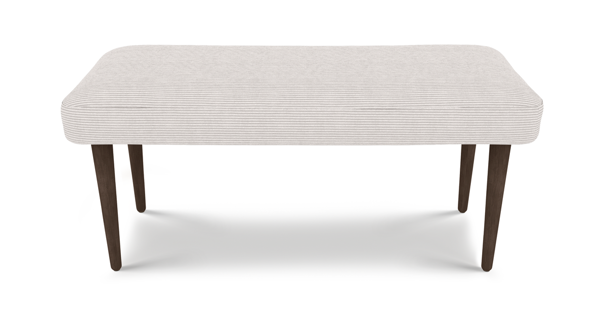 Lyno 97x160 Cm Açılır Yemek Masası Takımı (Bench&4Lü Roa) - Fitilli Kadife