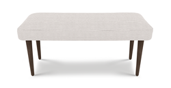 Lyno 97x160 Cm Açılır Yemek Masası Takımı (Bench&4Lü Roa) - Fitilli Kadife