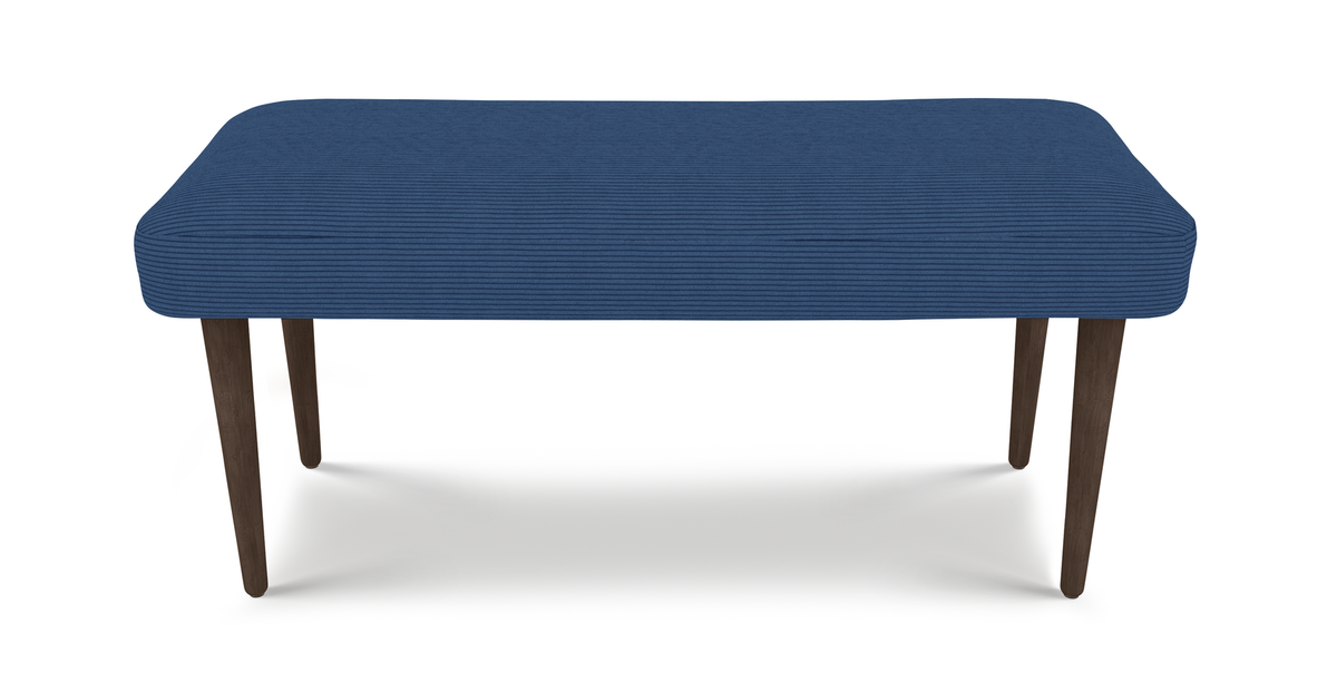 Lyno 97x160 Cm Açılır Yemek Masası Takımı (Bench&4Lü Roa) - Fitilli Kadife