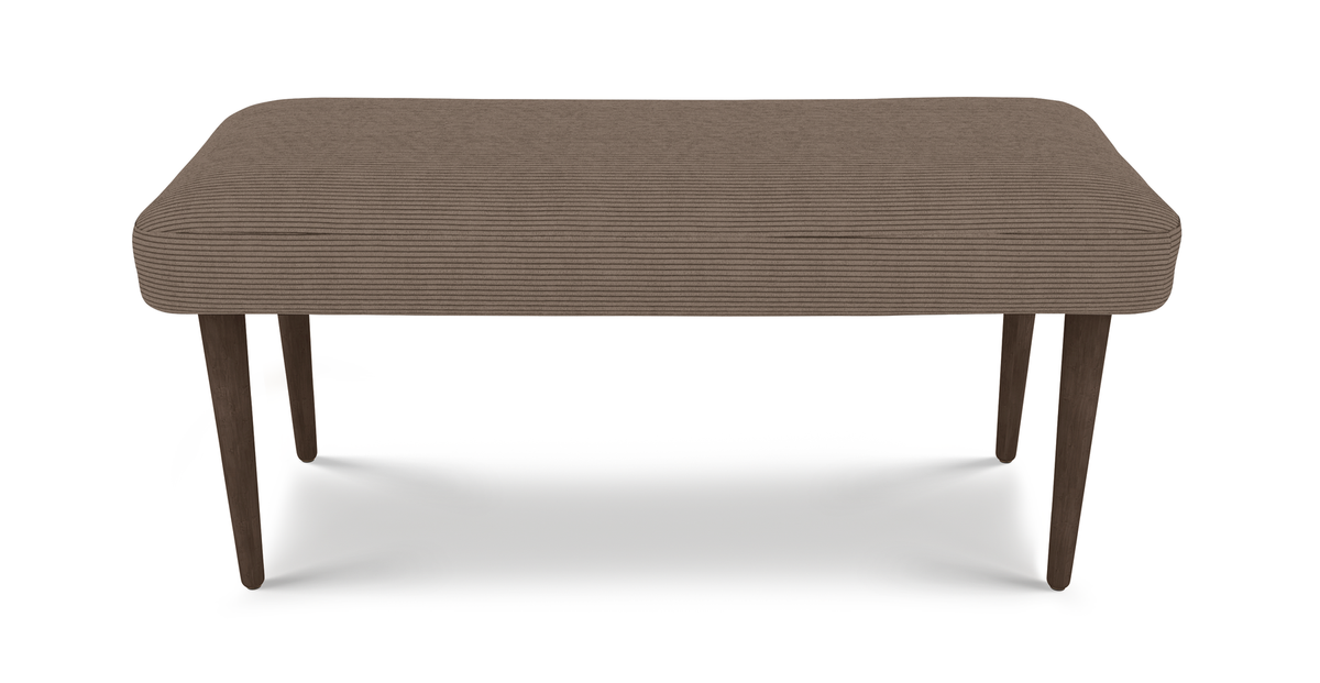 Lyno 97x160 Cm Açılır Yemek Masası Takımı (Bench&4Lü Roa) - Fitilli Kadife