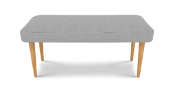 Lyno 97x160 Cm Açılır Yemek Masası Takımı (Bench&4Lü Roa) - Fitilli Kadife