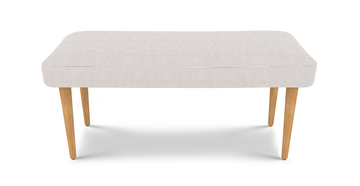Lyno 97x160 Cm Açılır Yemek Masası Takımı (Bench&4Lü Roa) - Fitilli Kadife
