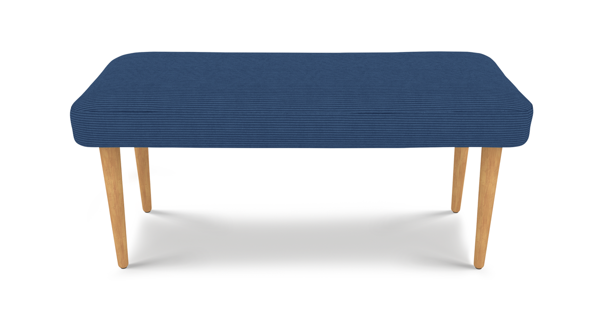 Lyno 97x160 Cm Açılır Yemek Masası Takımı (Bench&4Lü Roa) - Fitilli Kadife