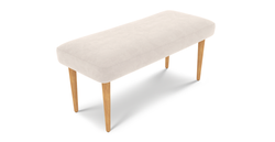 Lyno 97x160 Cm Açılır Yemek Masası Takımı (Bench&4Lü Roa) - Kadife