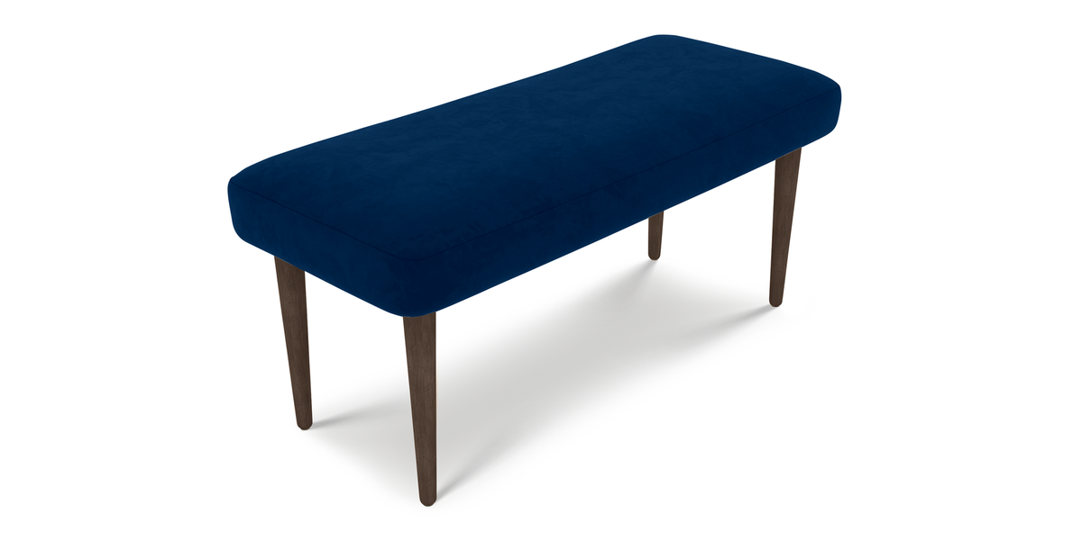 Lyno 97x160 Cm Sabit Yemek Masası Takımı (Bench&4Lü Roa) - Kadife