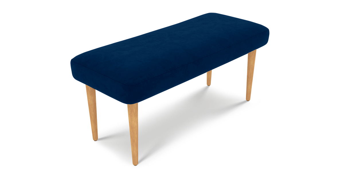 Lyno 97x160 Cm Sabit Yemek Masası Takımı (Bench&4Lü Roa) - Kadife