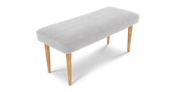Lyno 97x160 Cm Açılır Yemek Masası Takımı (Bench&4Lü Roa) - Kadife