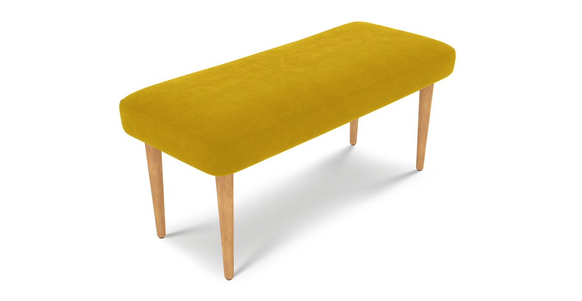 Lyno 97x160 Cm Açılır Yemek Masası Takımı (Bench&4Lü Roa) - Kadife