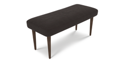 Lyno 97x160 Cm Sabit Yemek Masası Takımı (Bench&4Lü Roa) - Kadife