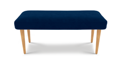 Lyno 97x160 Cm Açılır Yemek Masası Takımı (Bench&4Lü Roa) - Kadife