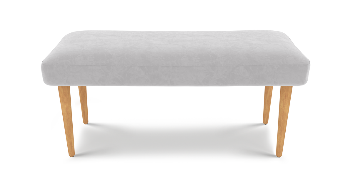 Lyno 97x160 Cm Sabit Yemek Masası Takımı (Bench&4Lü Roa) - Kadife