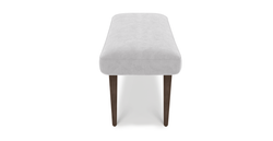 Lyno 97x160 Cm Sabit Yemek Masası Takımı (Bench&4Lü Roa) - Kadife