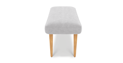 Lyno 97x160 Cm Sabit Yemek Masası Takımı (Bench&4Lü Roa) - Kadife