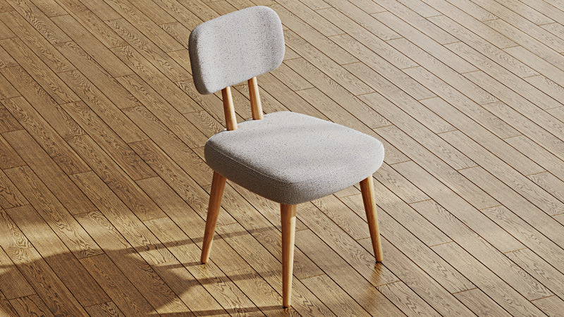 Lyno 77x140 Cm Açılır Yemek Masası Takımı (Roa Bench & 4 Roa Sandalye) - Doğal Doku