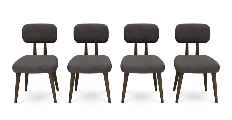 Roa Sandalye 4Lü Set - Kadife