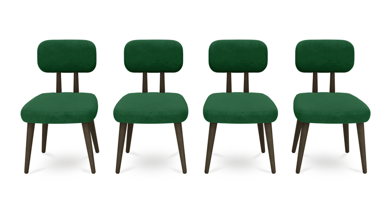 Roa Sandalye 4Lü Set - Kadife