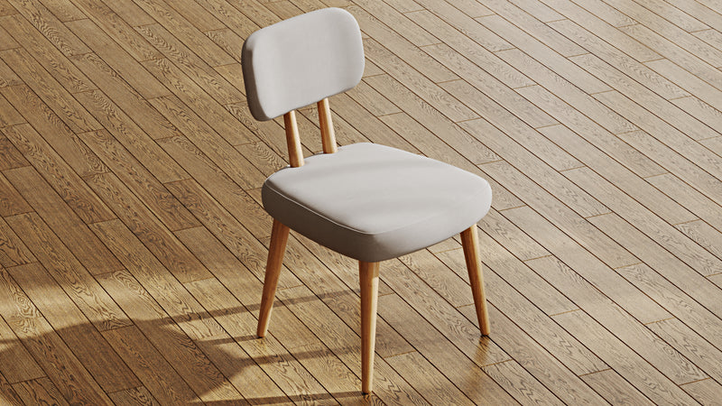 Lyno 77x140 Cm Açılır Yemek Masası Takımı (Roa Bench & 4 Roa Sandalye) - Kadife