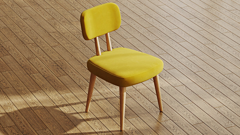 Lyno 77x140 Cm Açılır Yemek Masası Takımı (Roa Bench & 4 Roa Sandalye) - Kadife