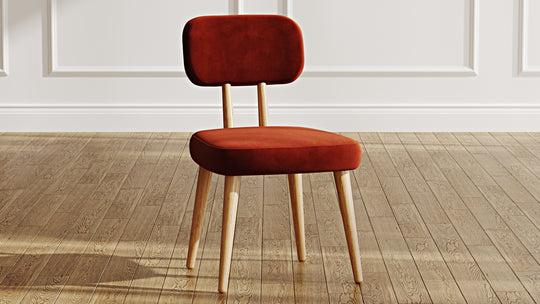 Roa Meşe Sandalye - Kadife