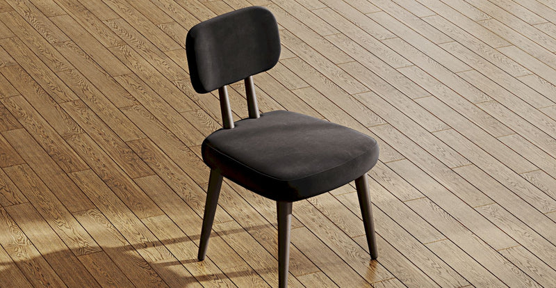 Lyno 77x140 Cm Sabit Yemek Masası Takımı (2 Roa Bench & 2 Roa Sandalye) - Kadife